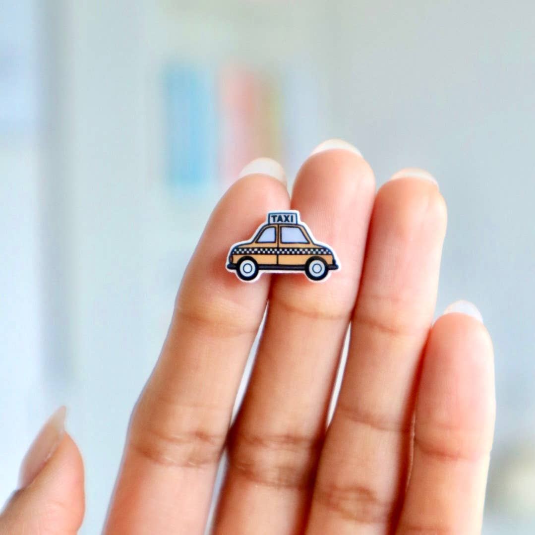 NYC Taxi Cab Earrings