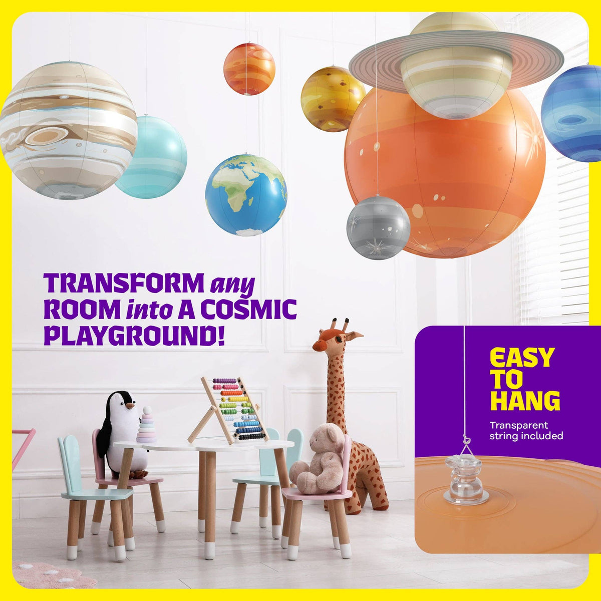 Dan&Darci Inflatable Solar System Planets