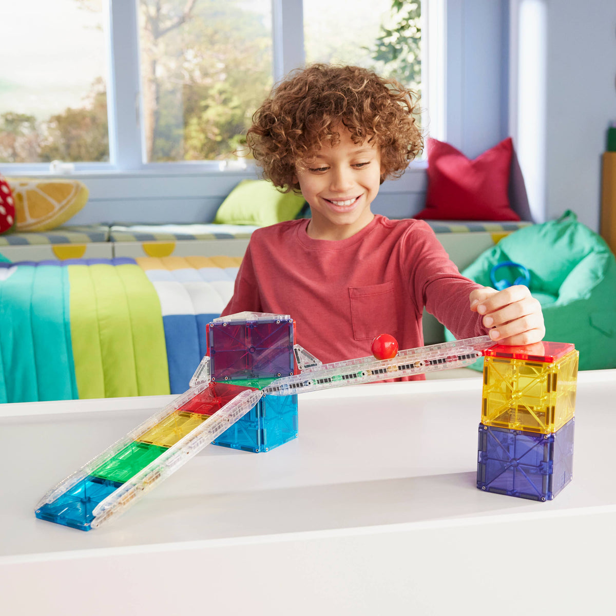 Magna-Tiles Rail Racers 33-Piece Set