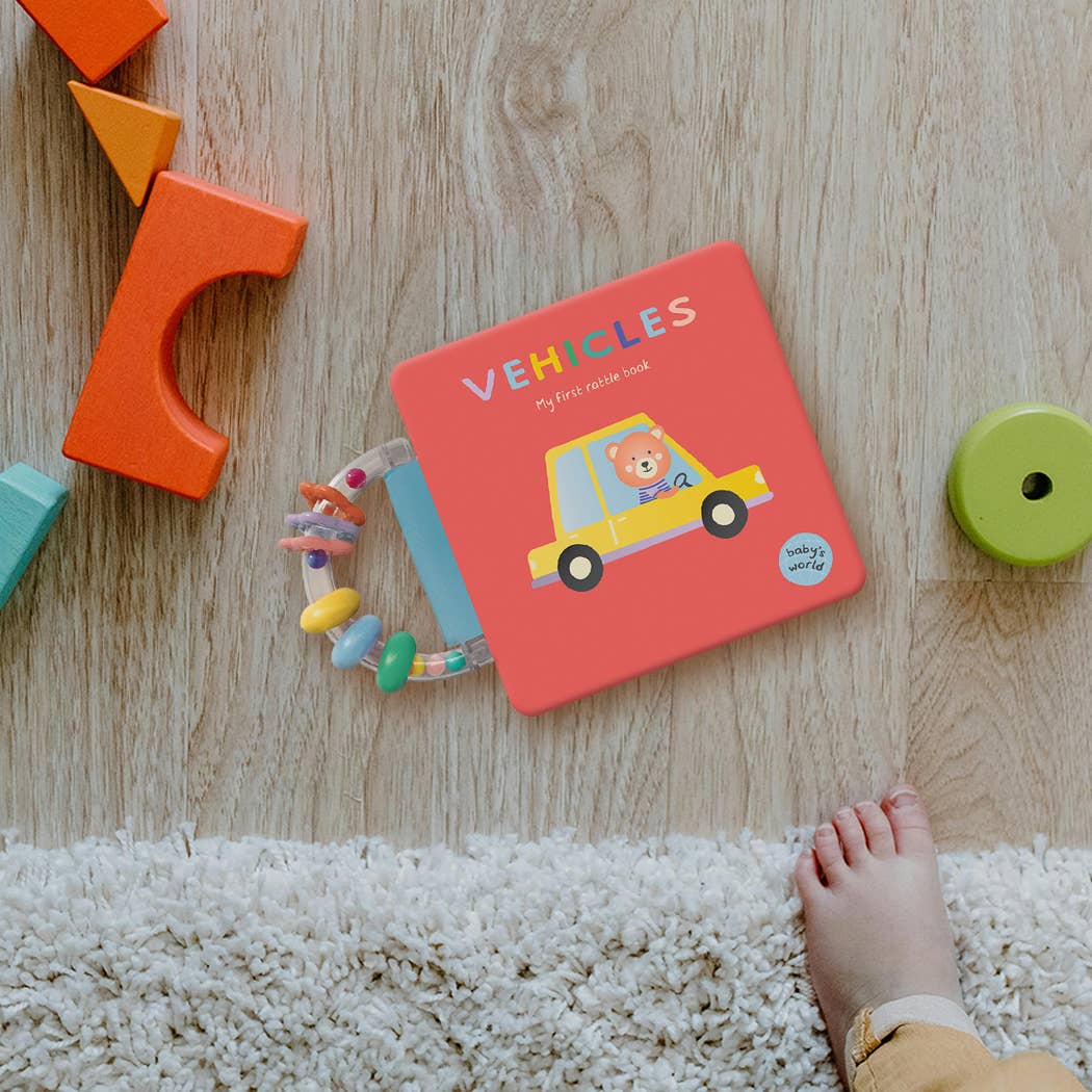 Vehicles: My First Rattle Book by