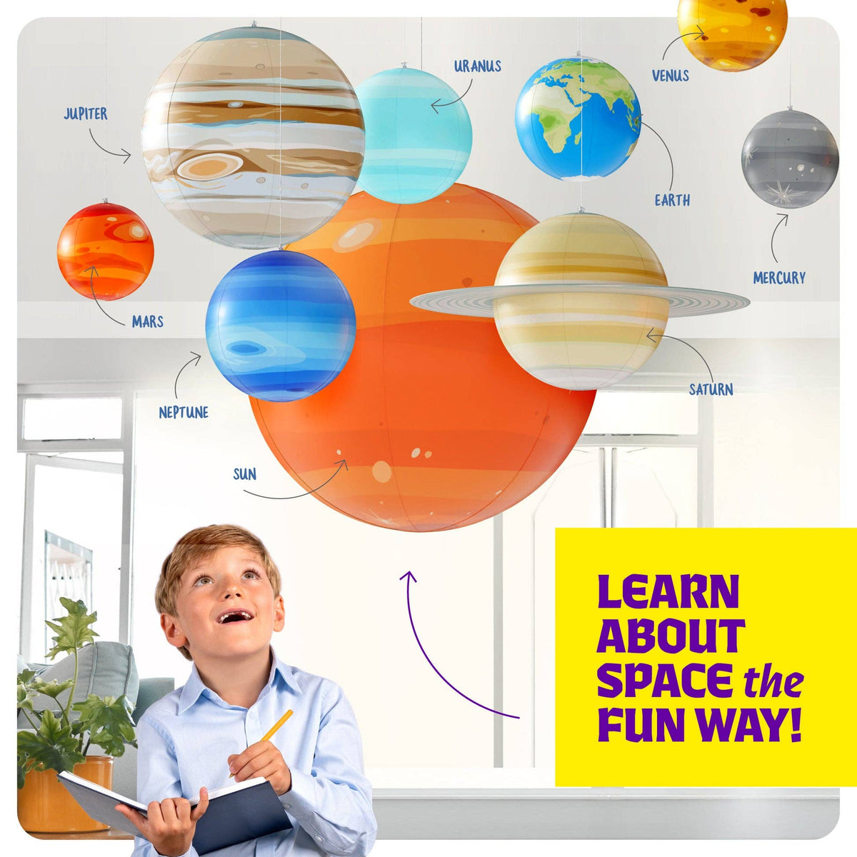 Dan&Darci Inflatable Solar System Planets