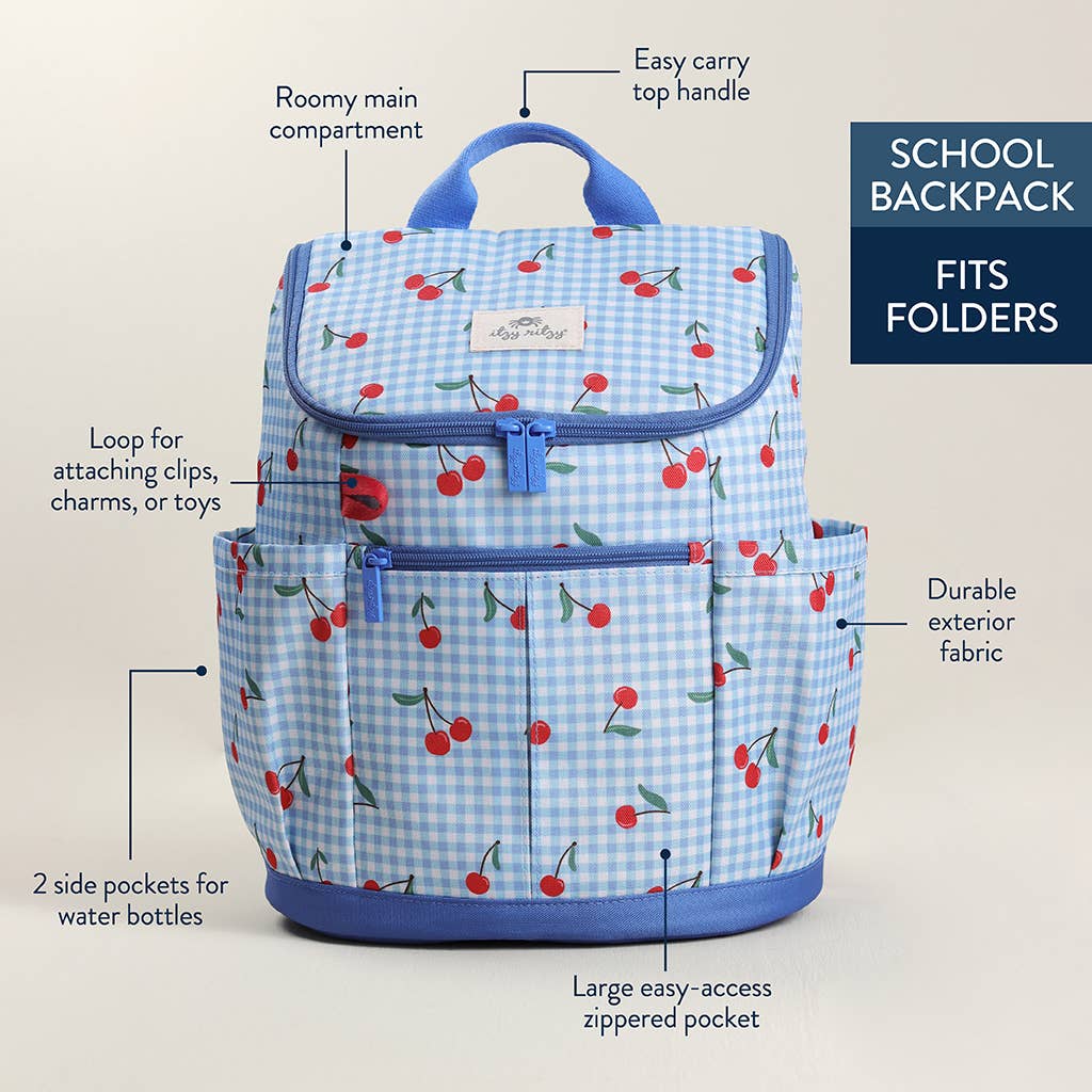 Itzy Explorer™ Big Kids Backpack: Cherry on Top