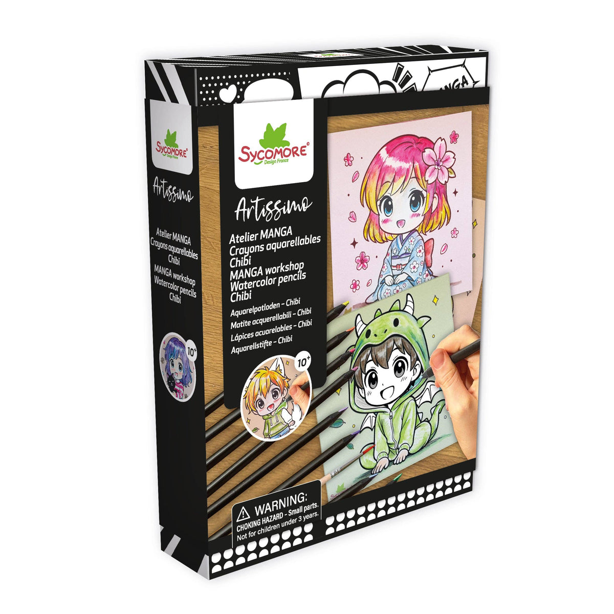 Artissimo -S Manga workshop watercolor pencils Chibi - 10y+