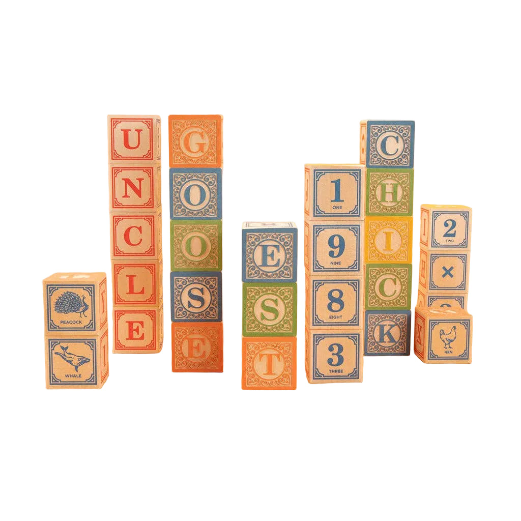 Uncle Goose Classic ABC Blocks