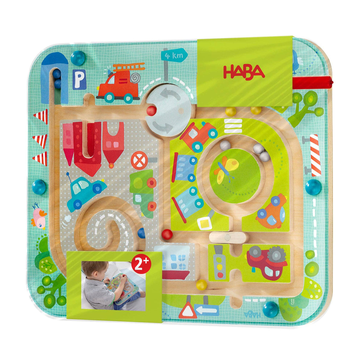 Town Maze Magnetic Puzzle Game
