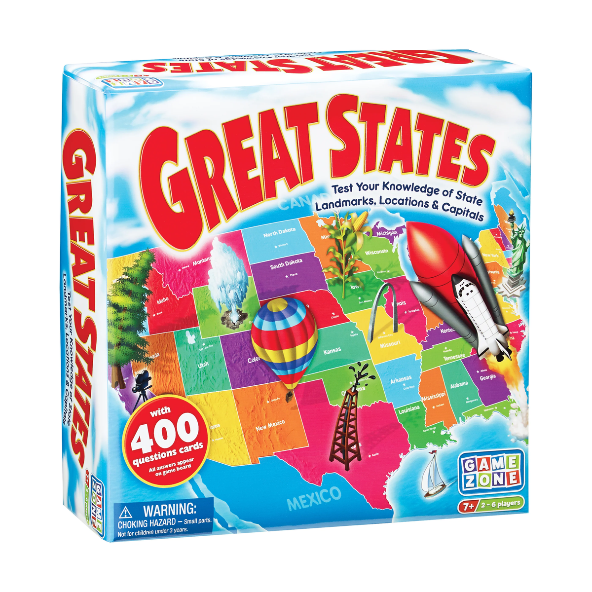 GREAT STATES BOARD GAME