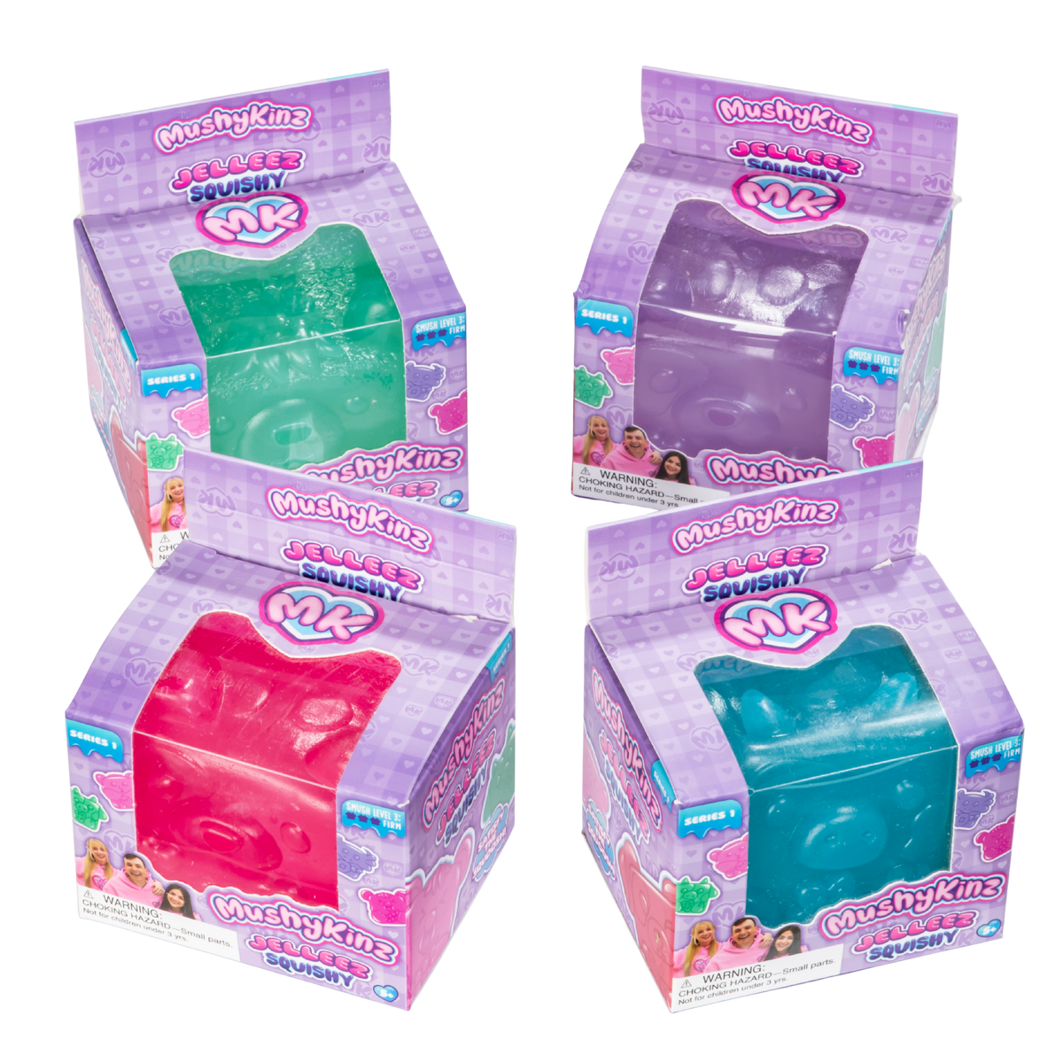 MushyKinz JELLEEZ Squishy Assorted