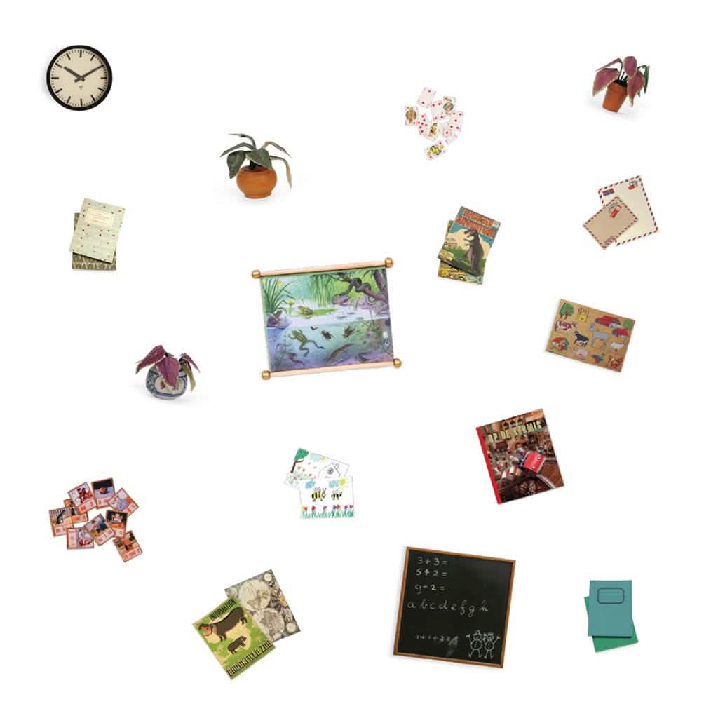 SAM & JULIA MOUSE MANSION DIE CUT PRINTS CLASSROOM