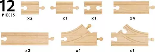 BRIO 636099 STARTER TRACK PACK