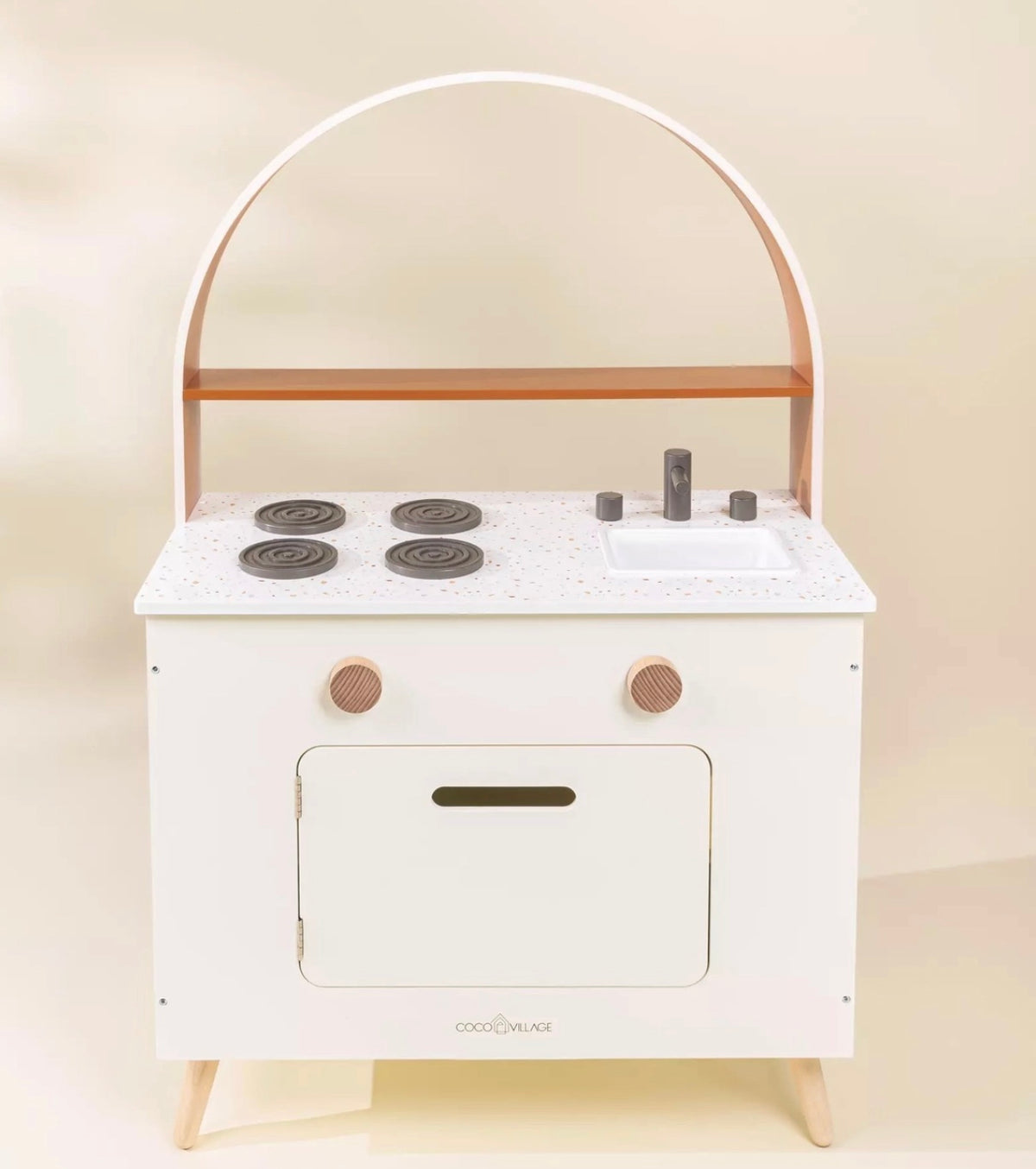 COCO VILLAGE WOODEN PLAY KITCHEN