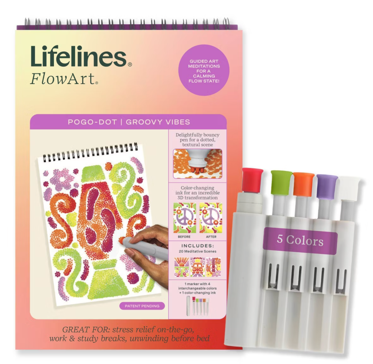 Lifelines FlowArt Groovy Vibes