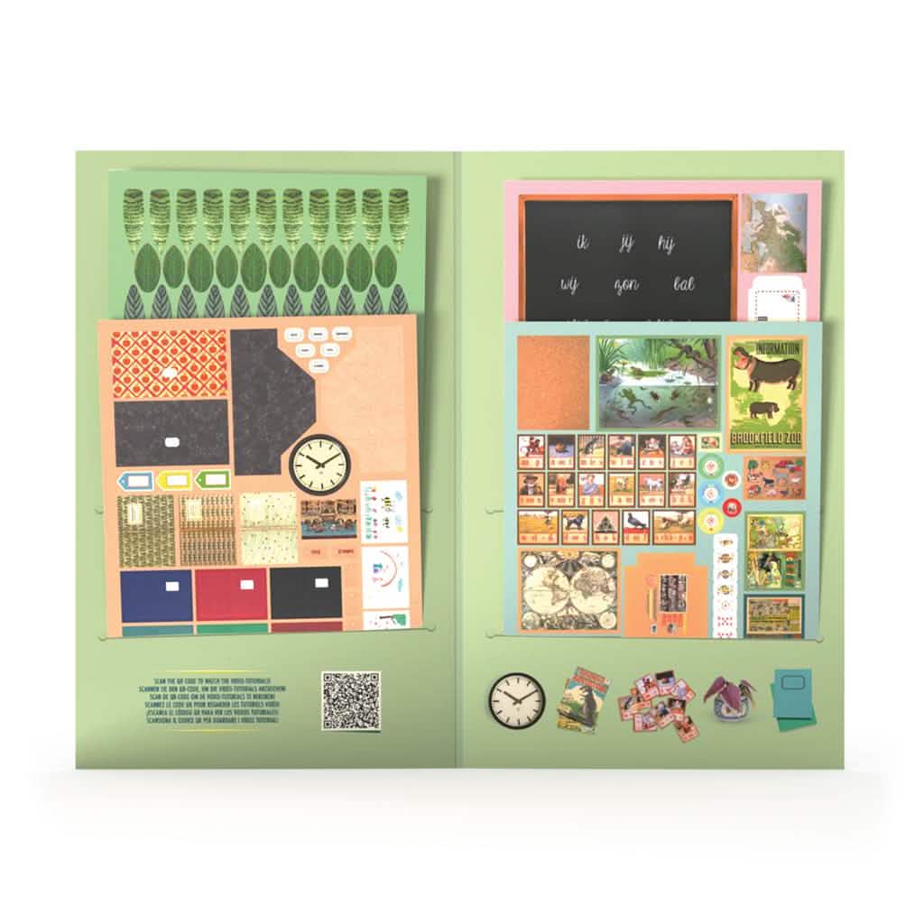 SAM & JULIA MOUSE MANSION DIE CUT PRINTS CLASSROOM