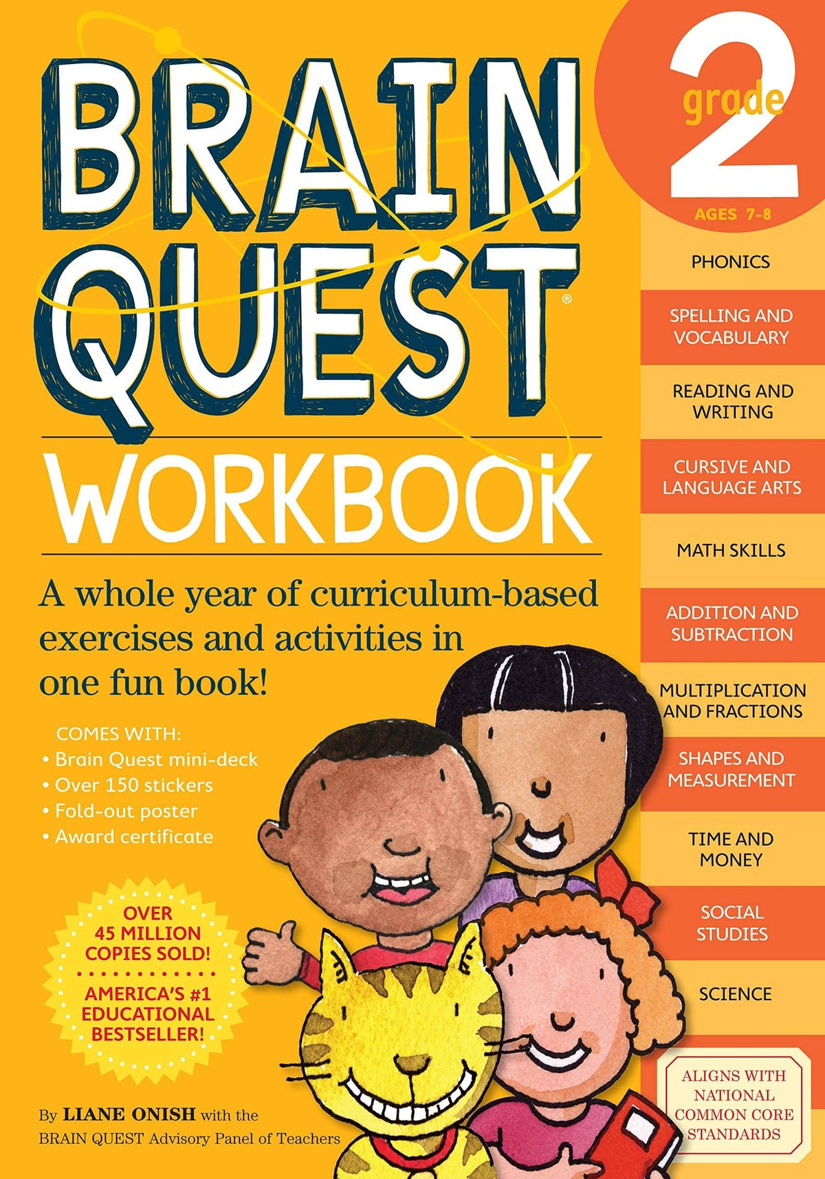 Brain Quest Workook Grade 2 (Paperback)-Kidding Around NYC