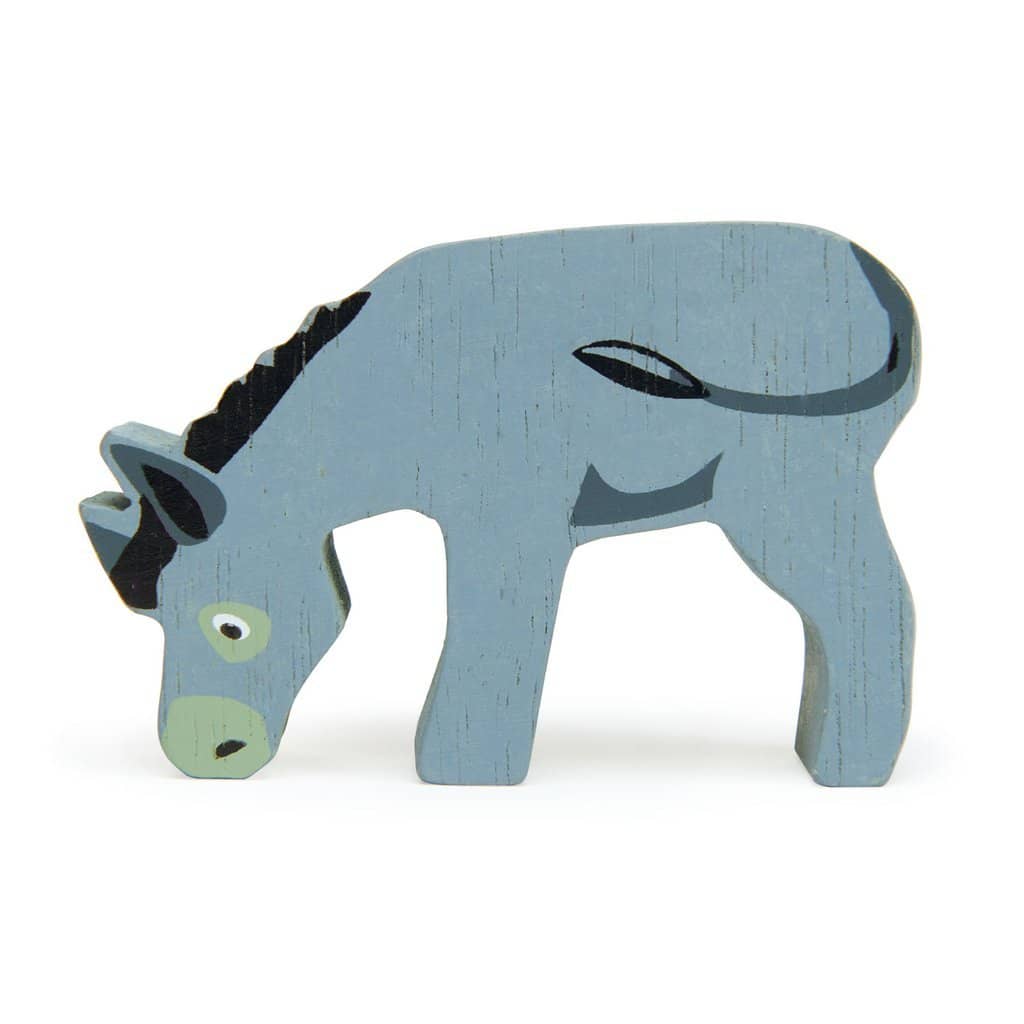 Donkey Wooden Figure