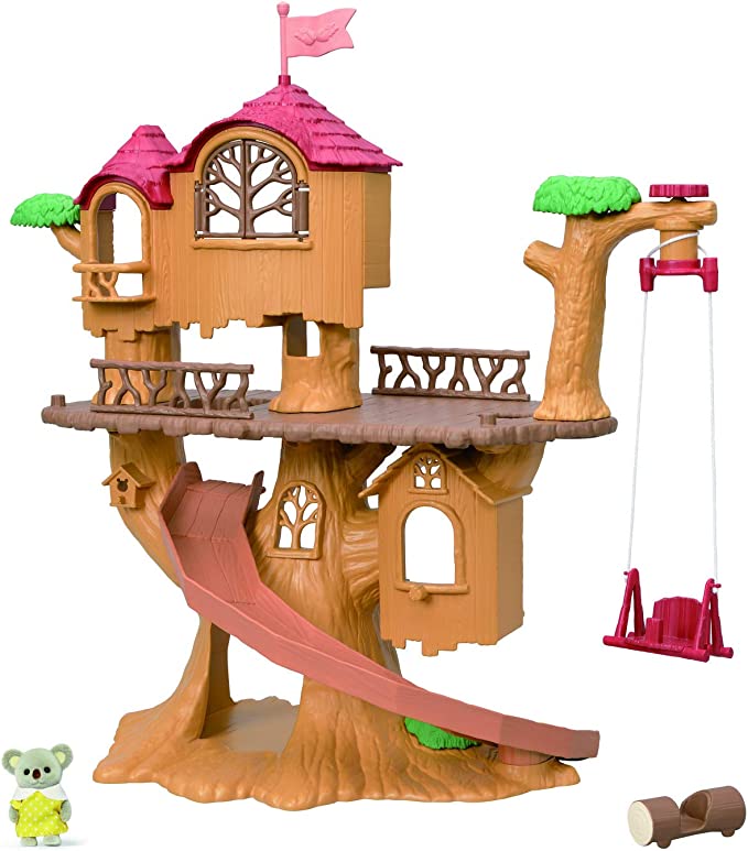 Calico Critters Adventure Tree House Gift Set