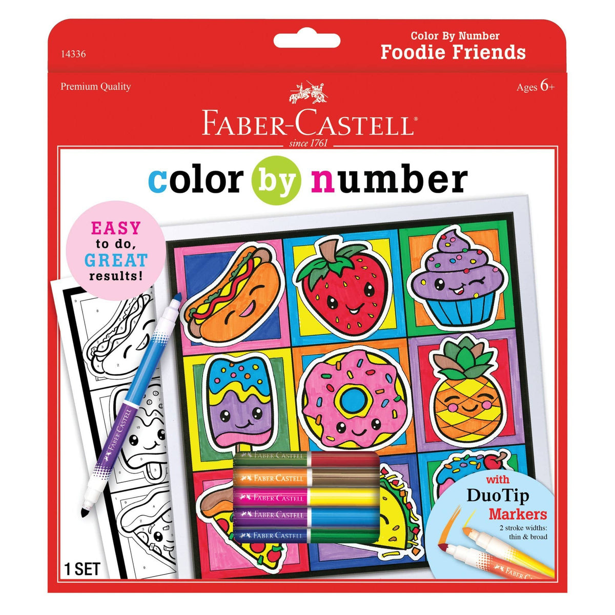 Color By Number: Foodie Friends-Kidding Around NYC